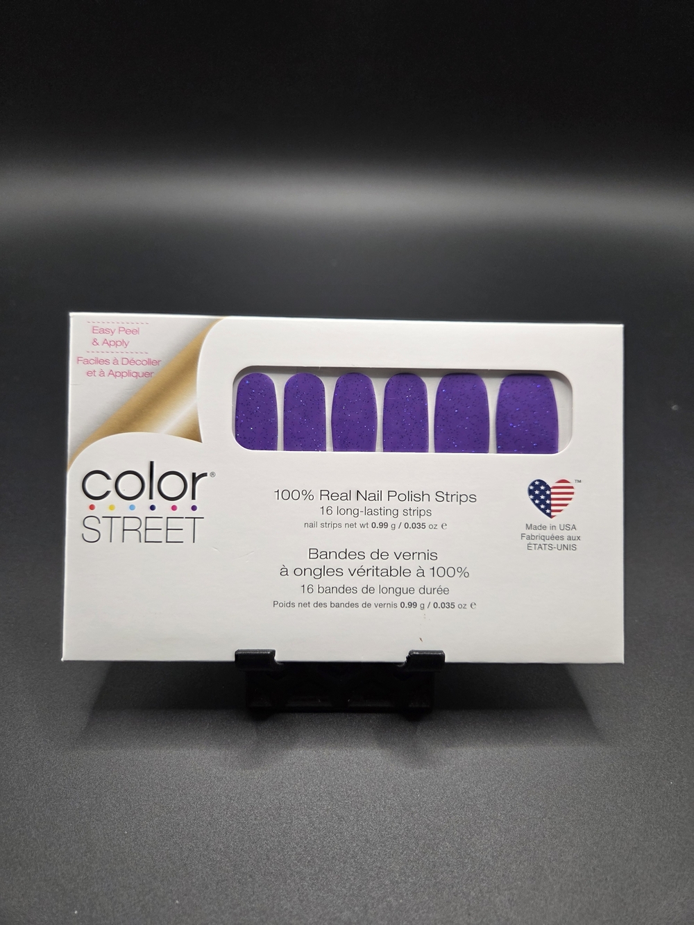 Color Street Nail Polish Strips Brand New Wild Grape